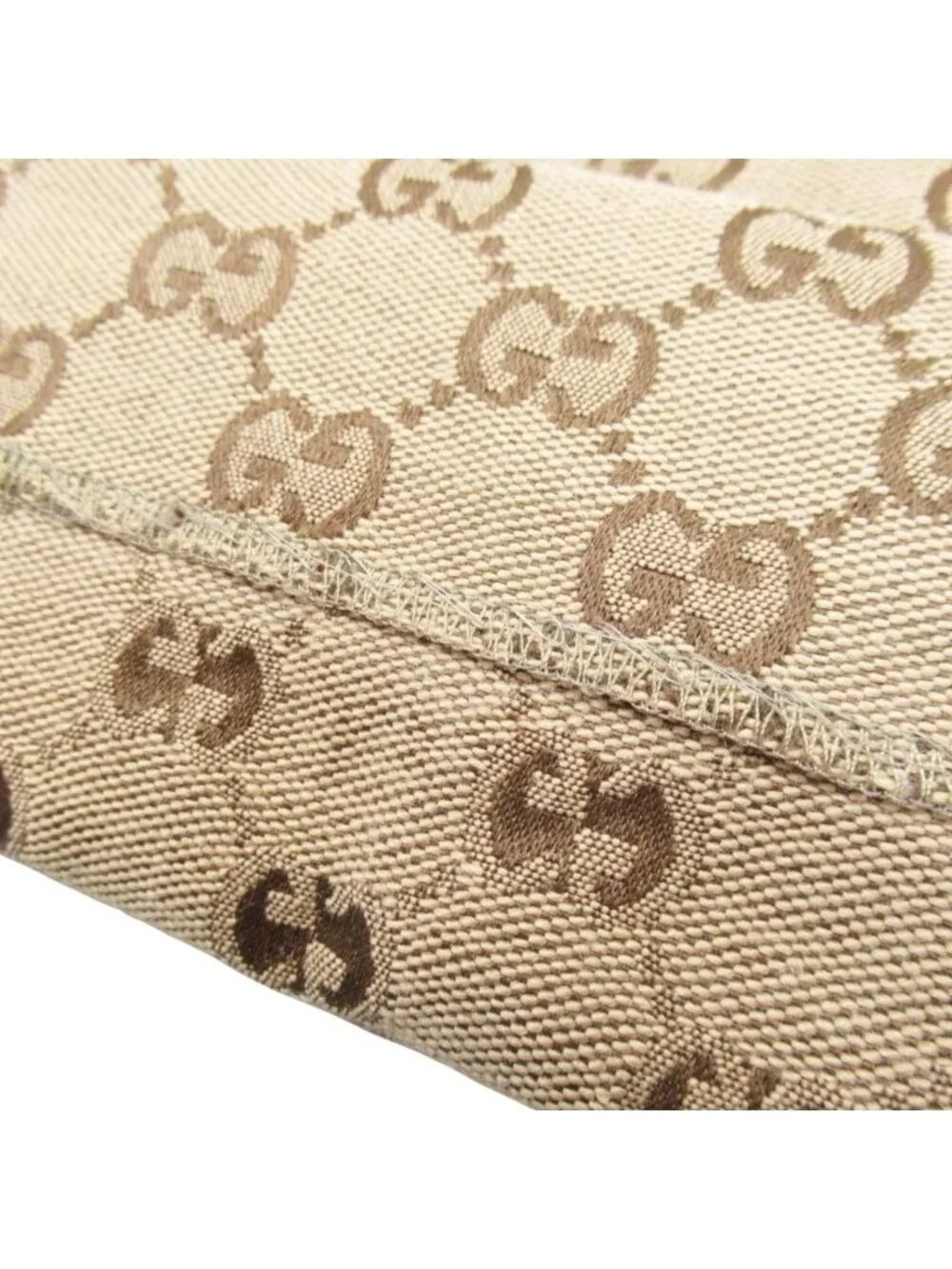 Gucci GG Cotton Canvas Jogging Pants Trousers Beige 46